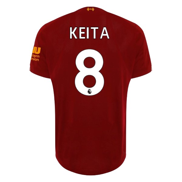 Camiseta Liverpool NO.8 Keita 1ª 2019/20 Rojo